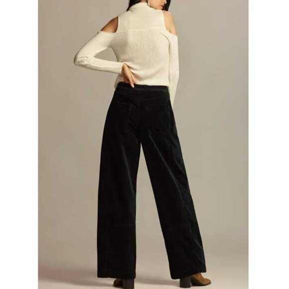 XL Anthropologie Pilcro The Izzie relaxed pull-on barrel pant Corduroy Edition 2 - Picture 3 of 11